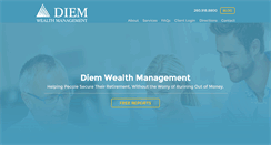 Desktop Screenshot of diemwealth.com